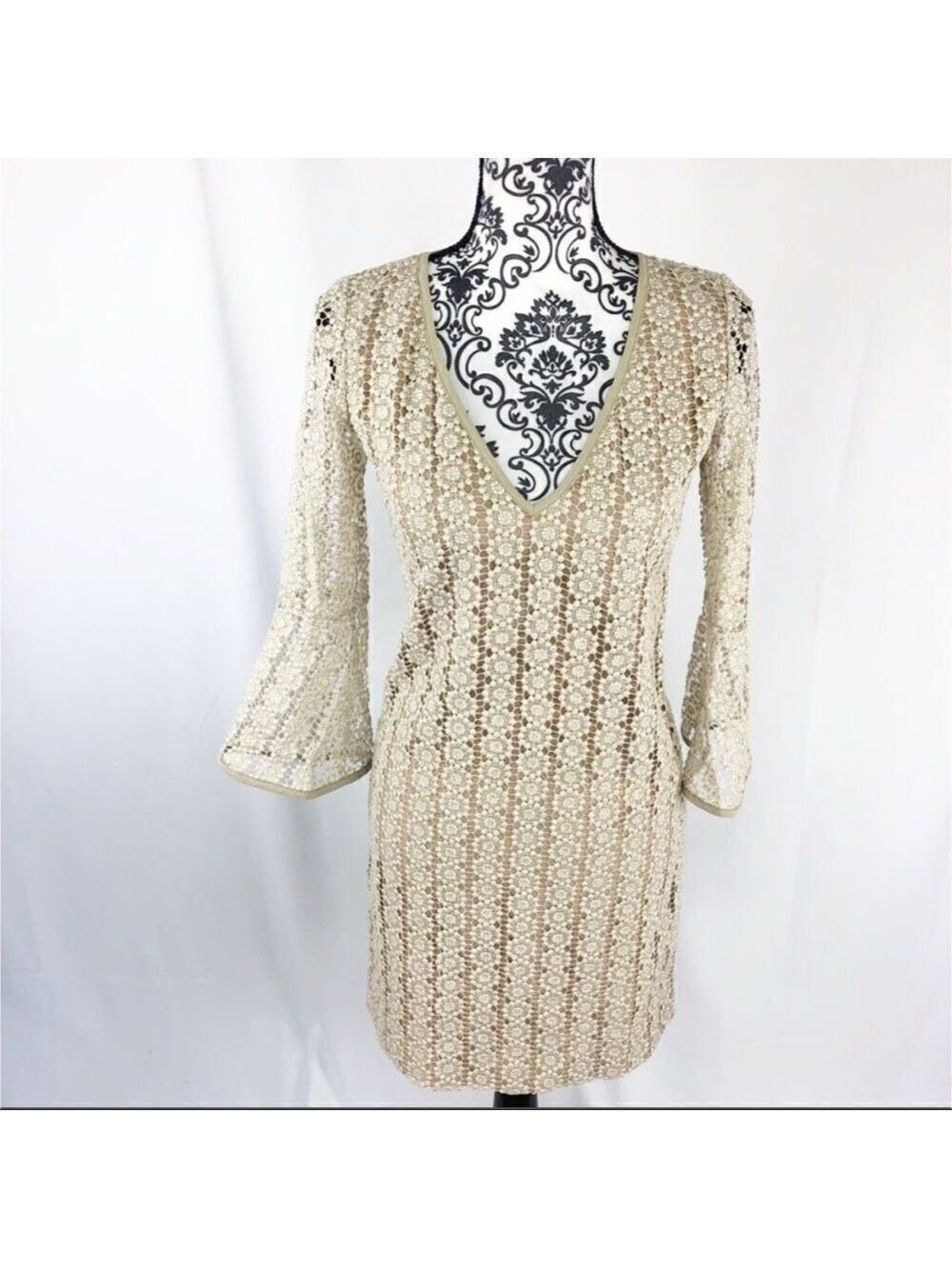 Mark & James By Badgley Mischka Lace Shift Dress